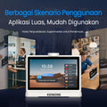KEINONE Desktop AI Dual-Screen Translator - Real-Time Voice and Simultaneous Translation Device for Business, Hotel, and Conference Multilingual Communication