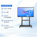 All-in-One Multimedia untuk Pembelajaran, Papan Tulis Digital Interaktif Layar Sentuh untuk TK, Smart Conference Panel & TV 65 Inci