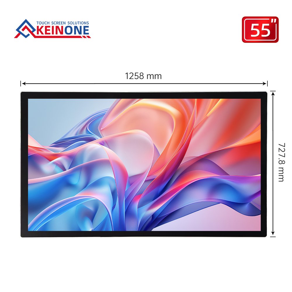 Keinone 55 inci Layar iklan yang dipasang di dinding (V100-32GB)