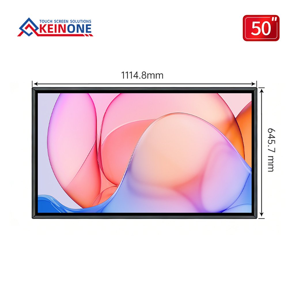 keinone 50 inci Kios Layar Sentuh Infram